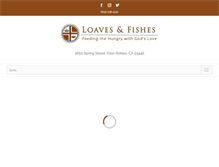 Tablet Screenshot of loavesandfishespaso.org